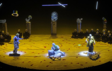 LA Opera's production of "Gotterdammerung" (The Twilight of the Gods) completes Wagner's "Ring" cycles