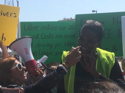Drivers strike at Uber’s Redondo hub