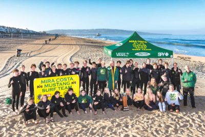Ten for 10: Depth and dedication help Mira Costa surfers ride a decade-long streak of success