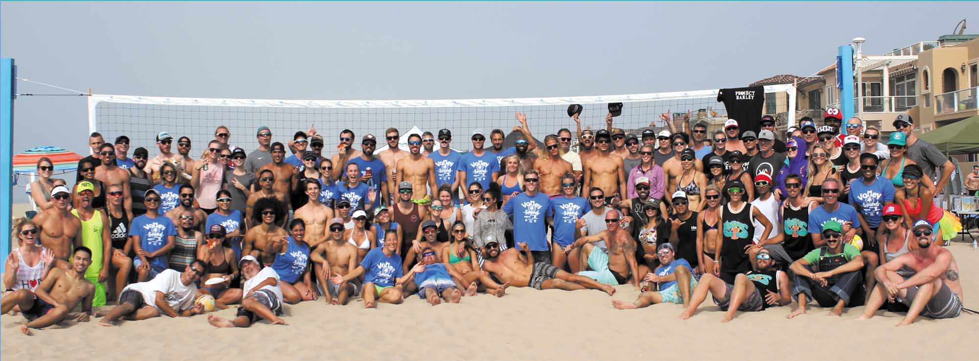 Charity volleyball tourney tries for silence on sand