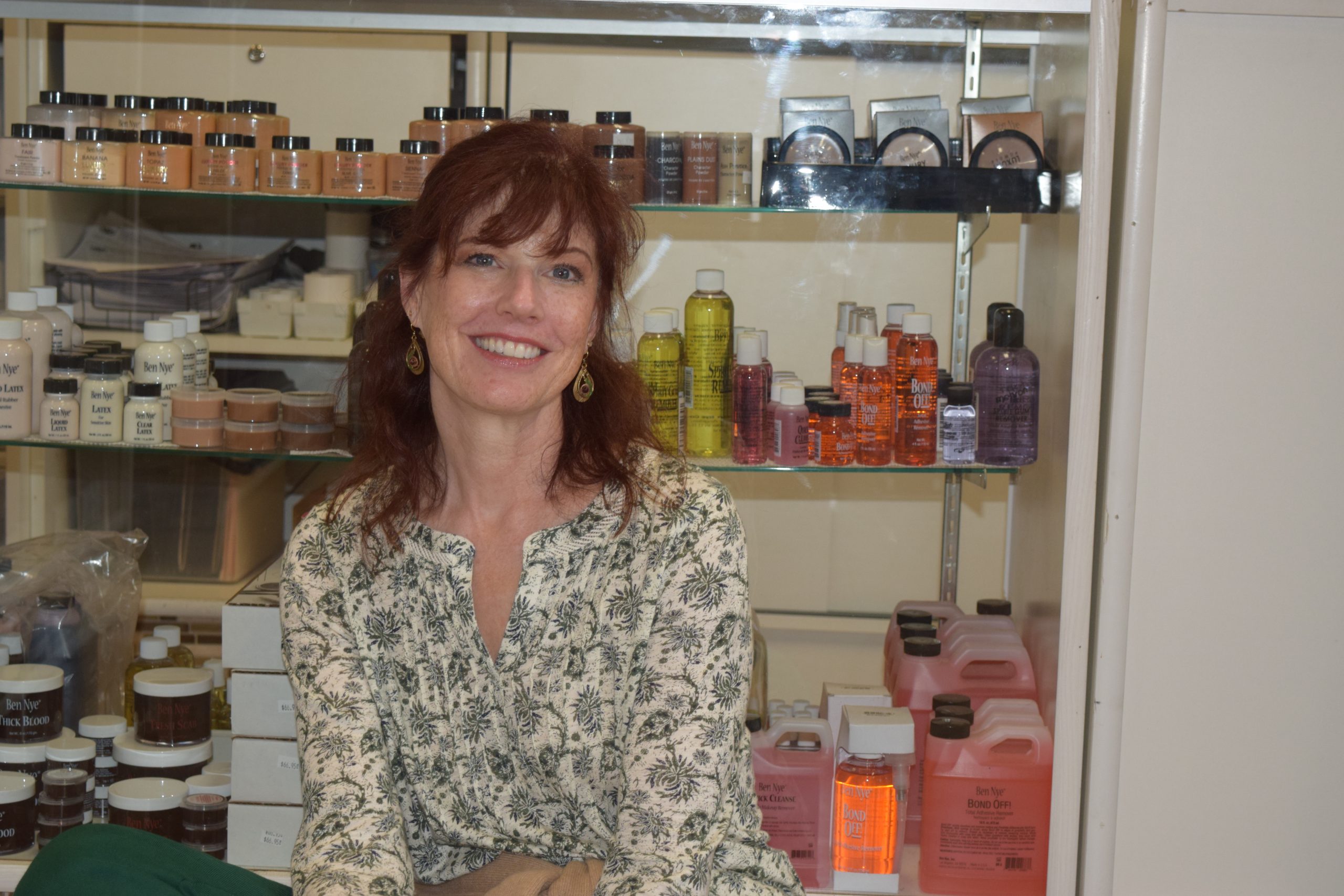 South Bay theater: makeup artist Patty Jarvis brings the illusion to life
