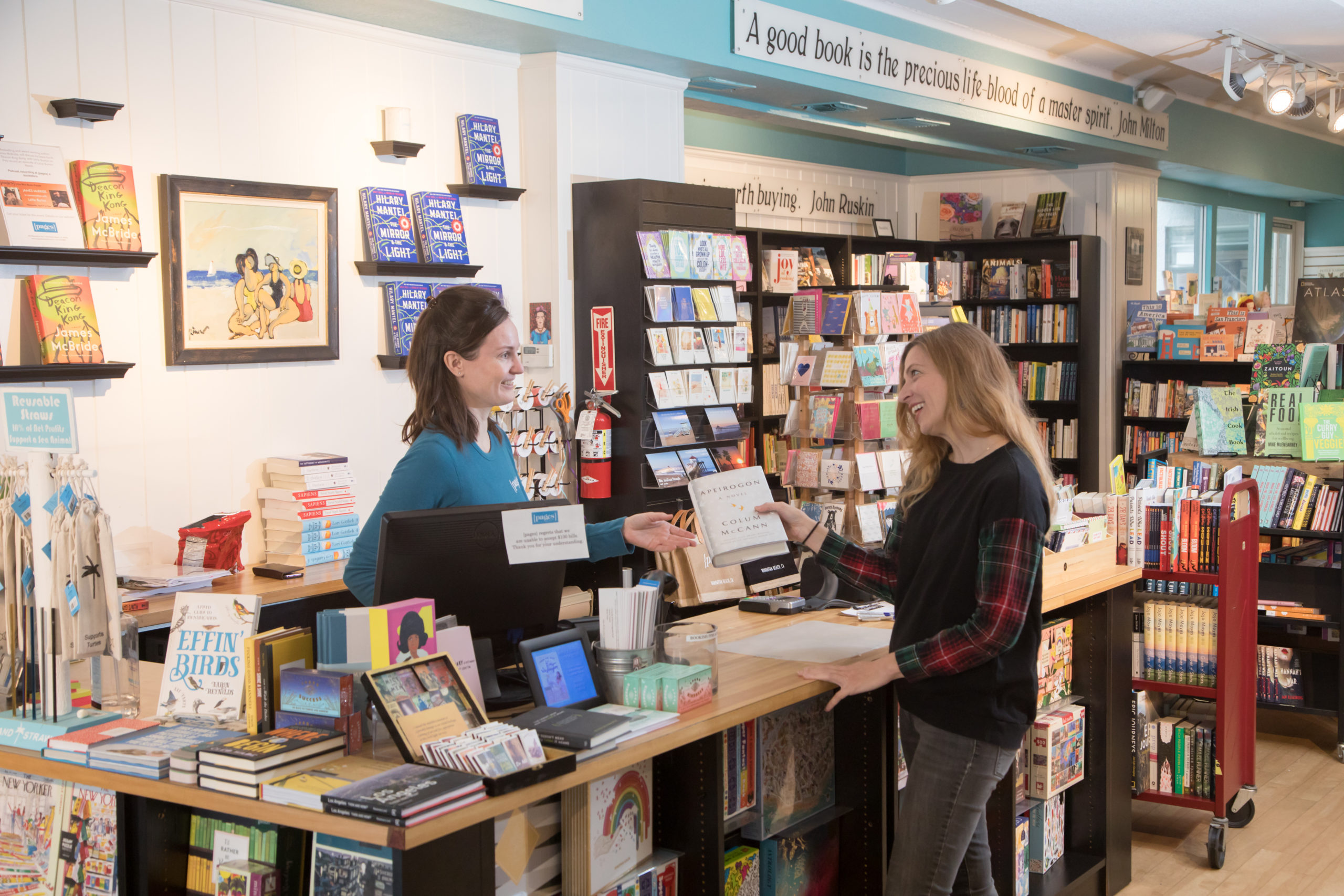 Literary success: After 10 years in the community, Manhattan Beach’s {pages} has become a book world destination
