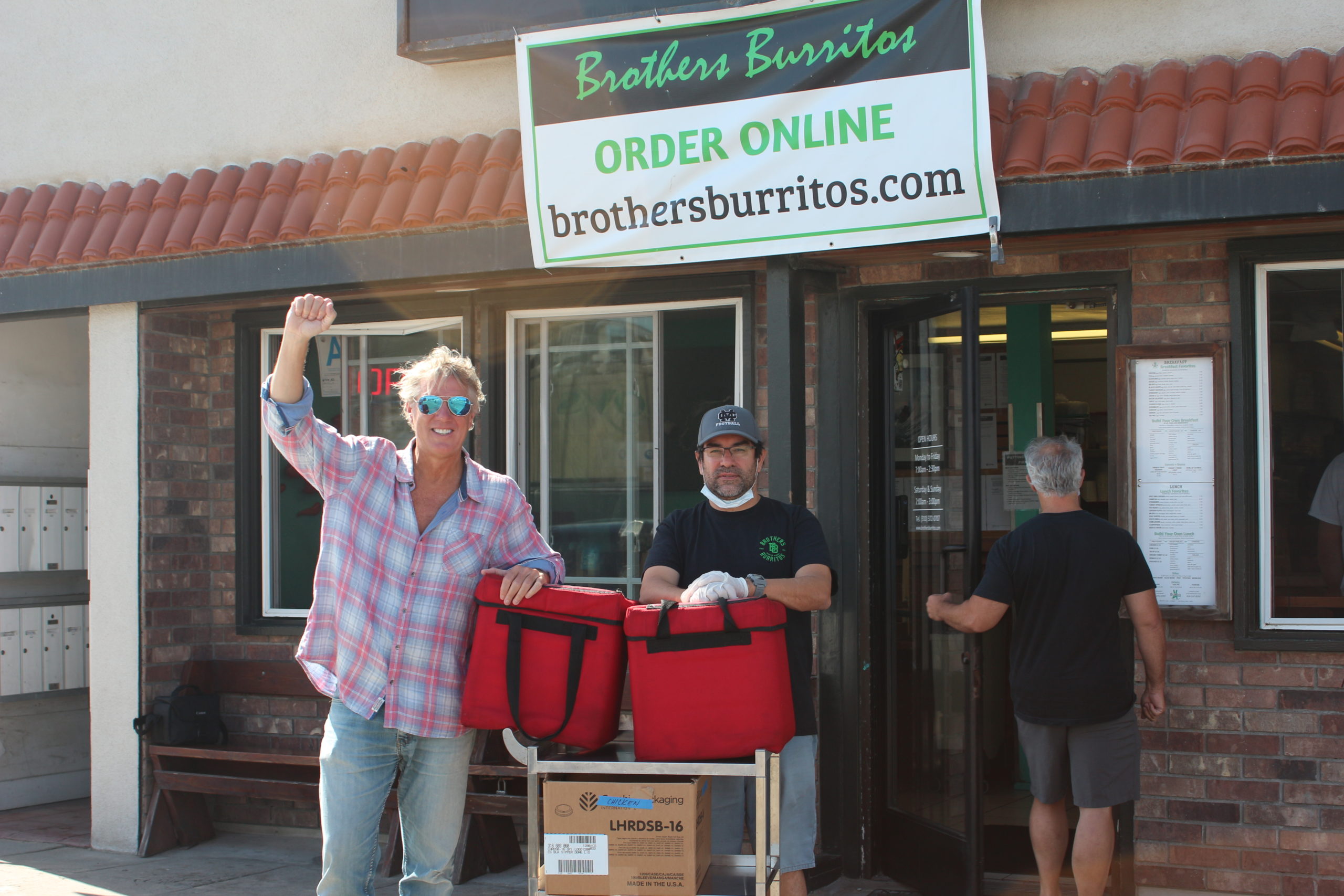 Locals’ burrito bowl donation fights hunger of housebound