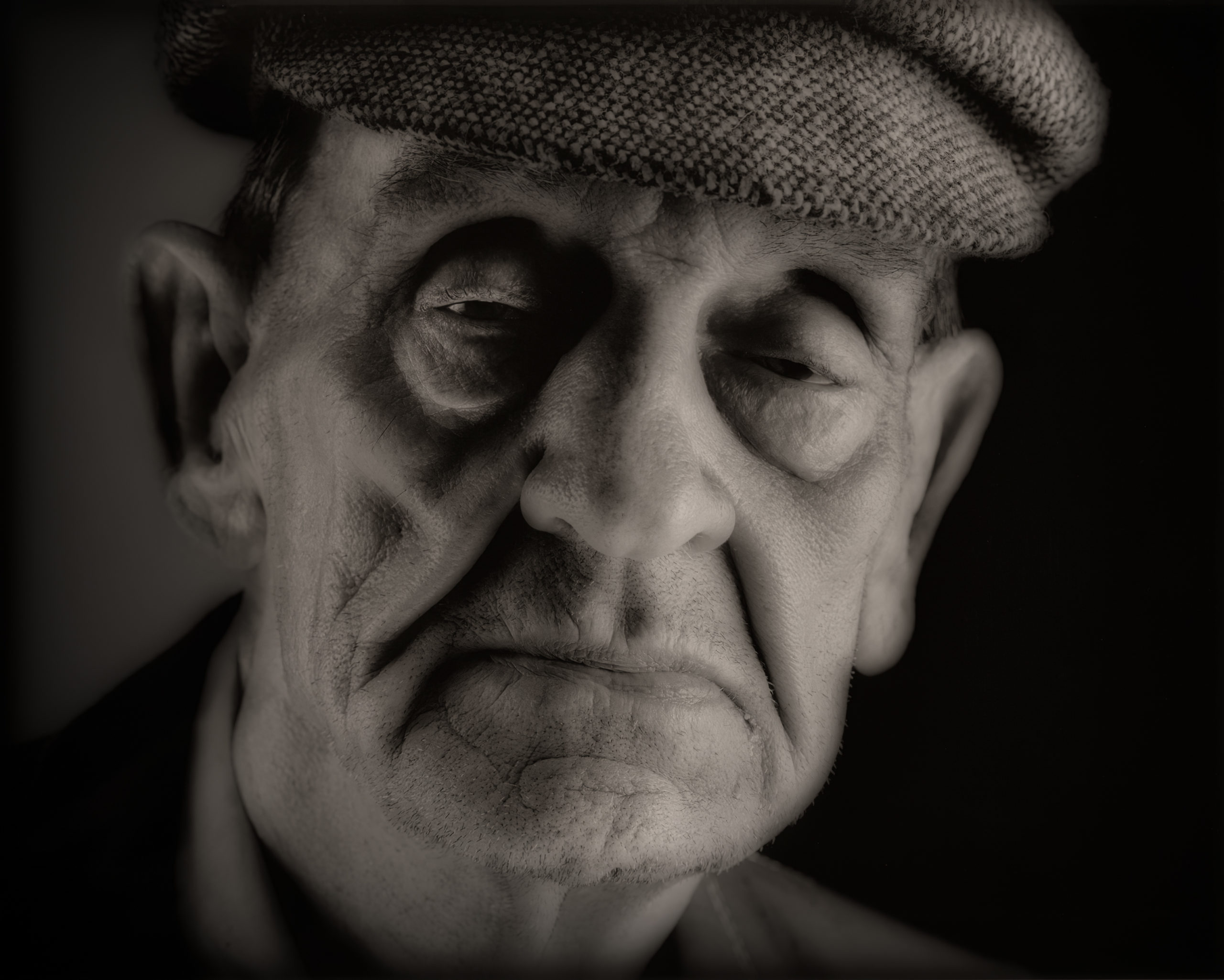 No smiling: Ray Carofano’s “Faces of Pedro”
