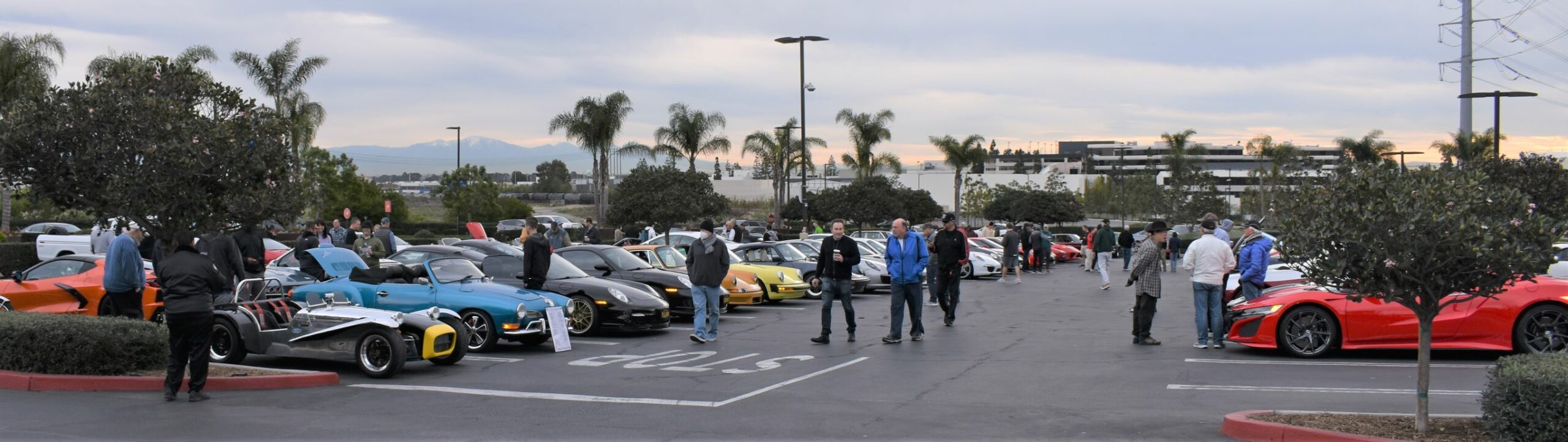 Manhattan Beach Cars and Coffee at The Point