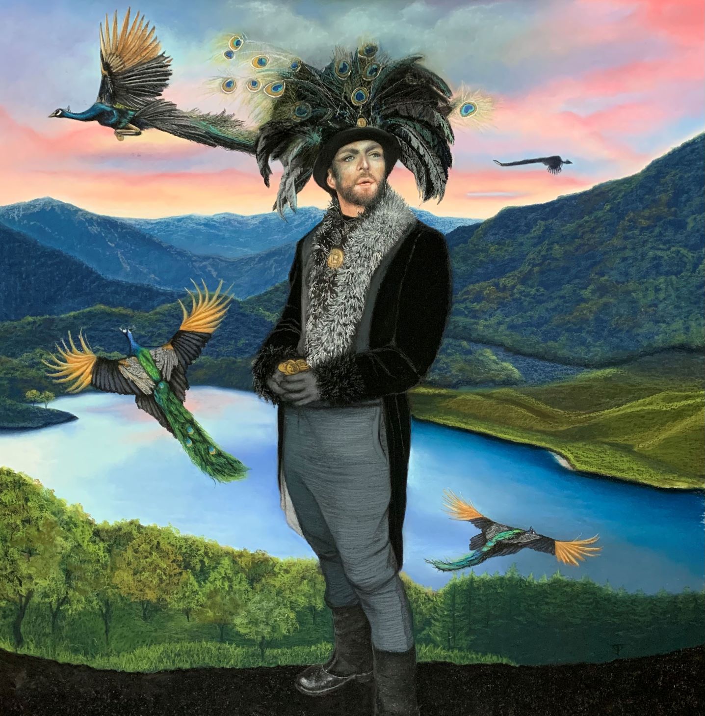 The new kid in town. Detail and precision in the paintings of Sharon Pomales Tousey