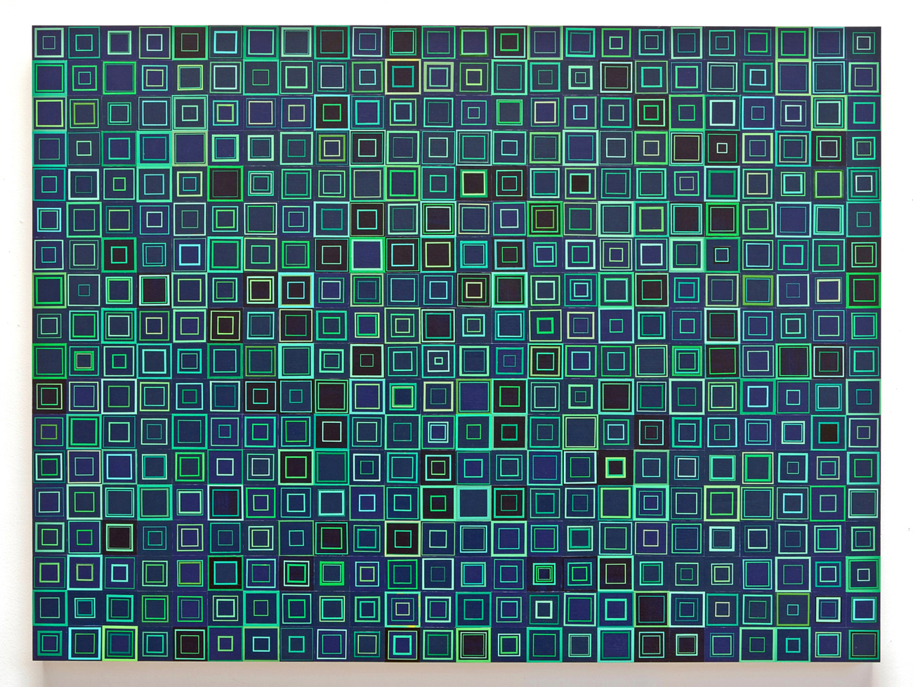 Recurring shapes, with variations: the art of Yong Sin