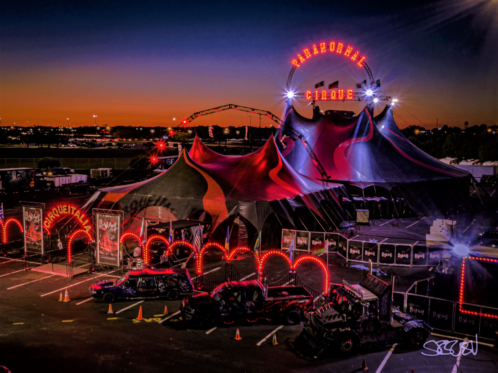 Scare tactics under the big top