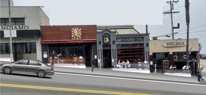 Manhattan Beach outdoor dining proposal would extend sidewalks