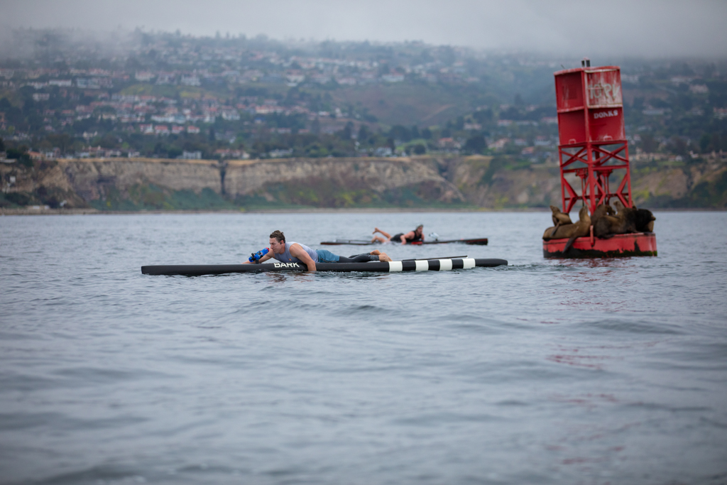 First, Hunter repeat in South Paddleboard Race at Hermosa Beach Pier