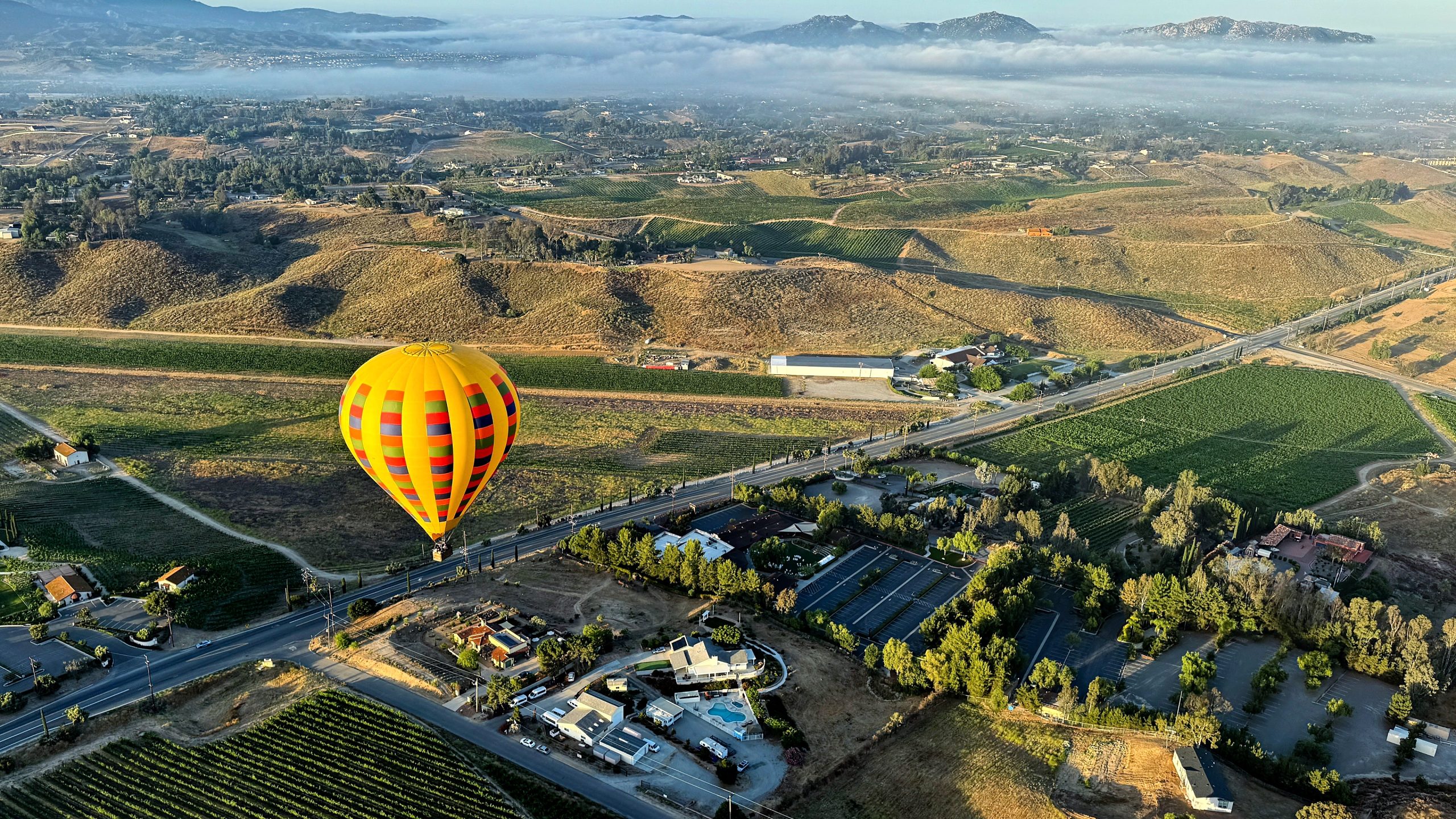 TRAVEL: Up, Up and Away on a Hot Air Balloon in Temecula