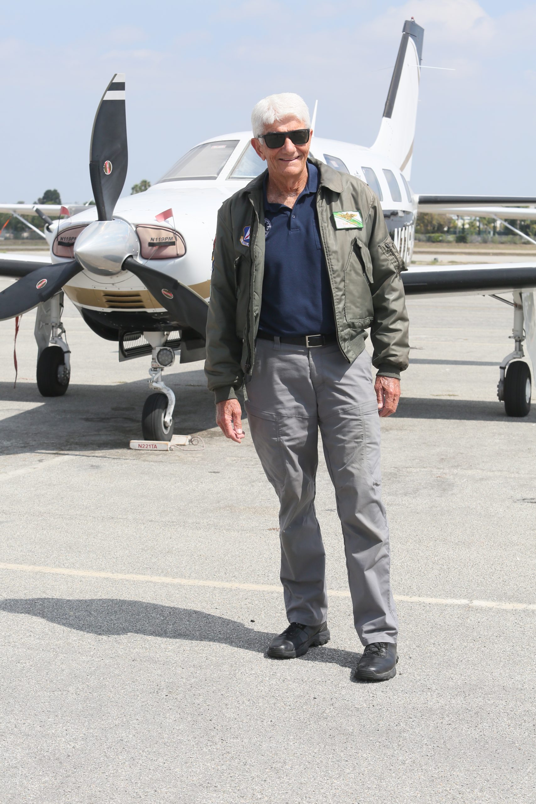 Palos Verdes resident Tom Smith, flying high at 75