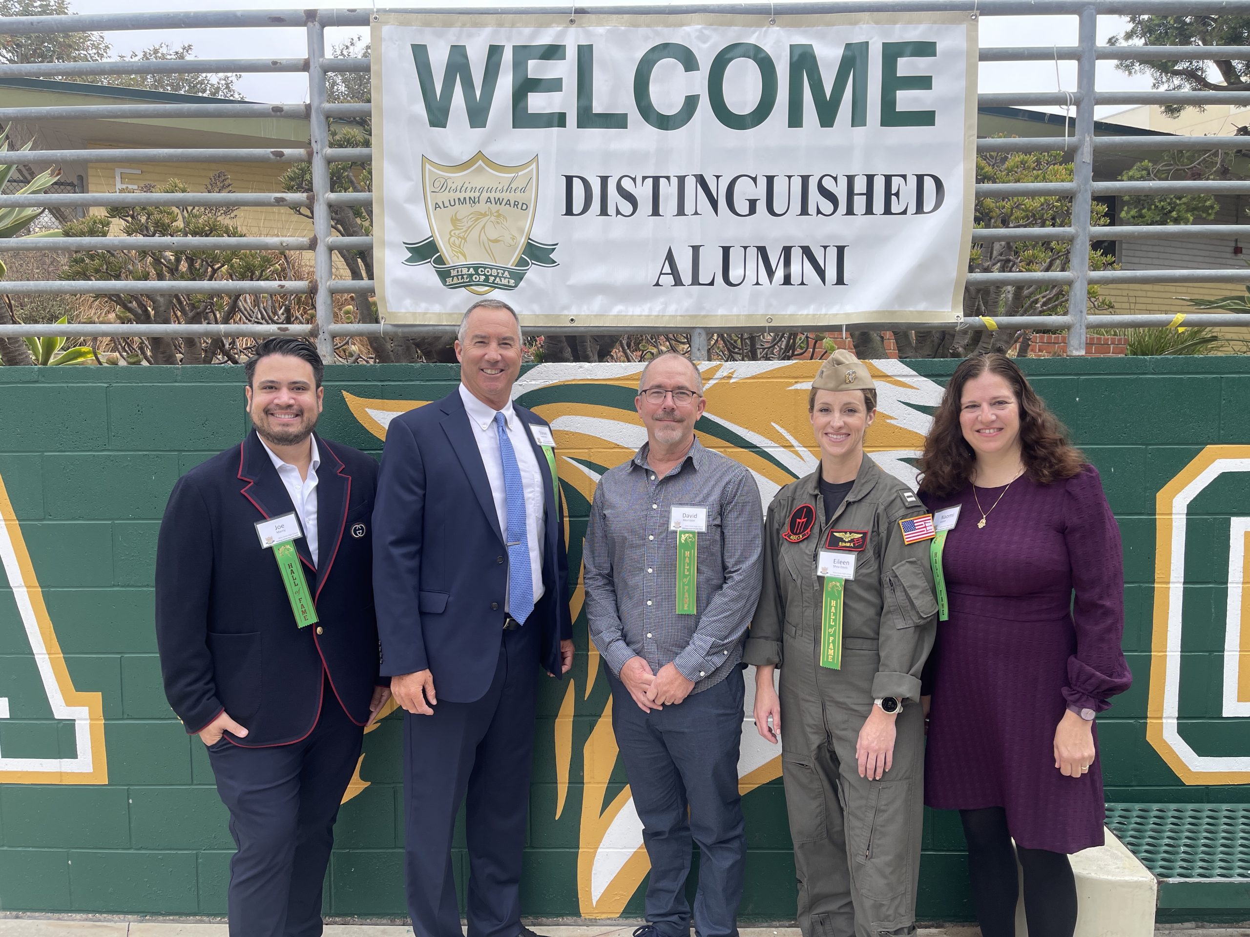 Five honorees inducted into the Mira Costa High School 2024 Alumni Hall of Fame