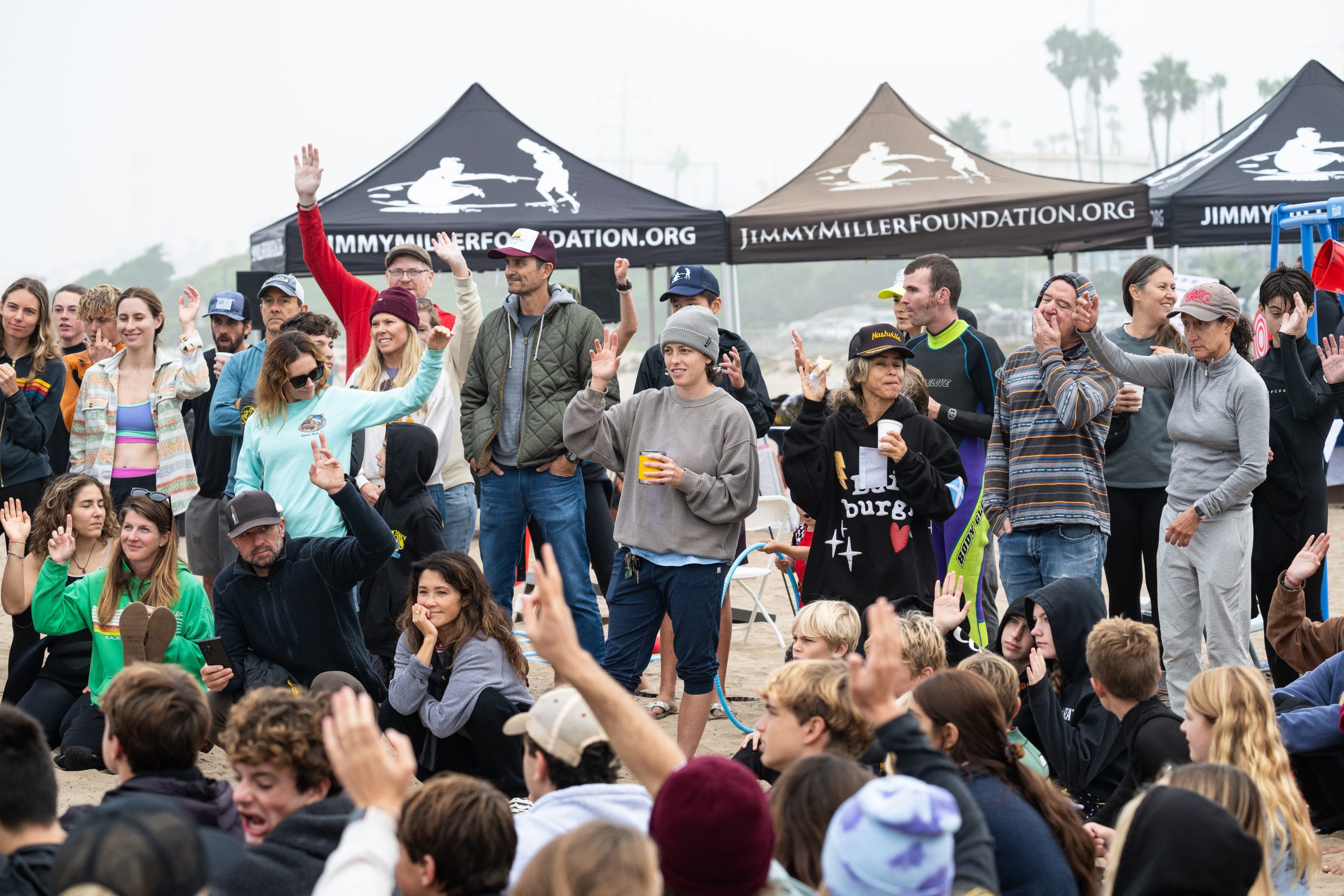 Friends surf for fun, funds at Jimmy Miller Surf Fiesta