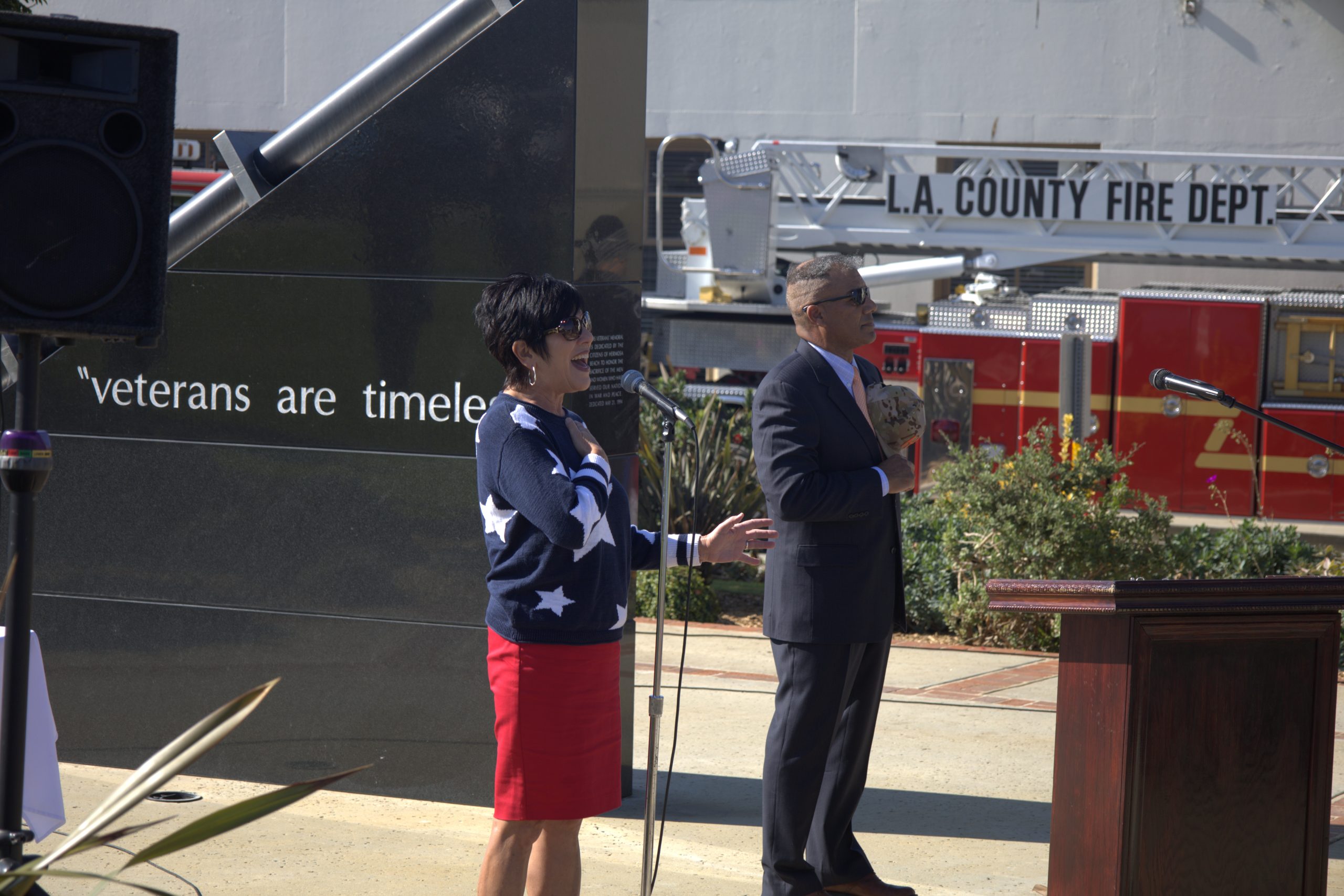 Veterans Memorial Sundial celebrated on 30th anniversary