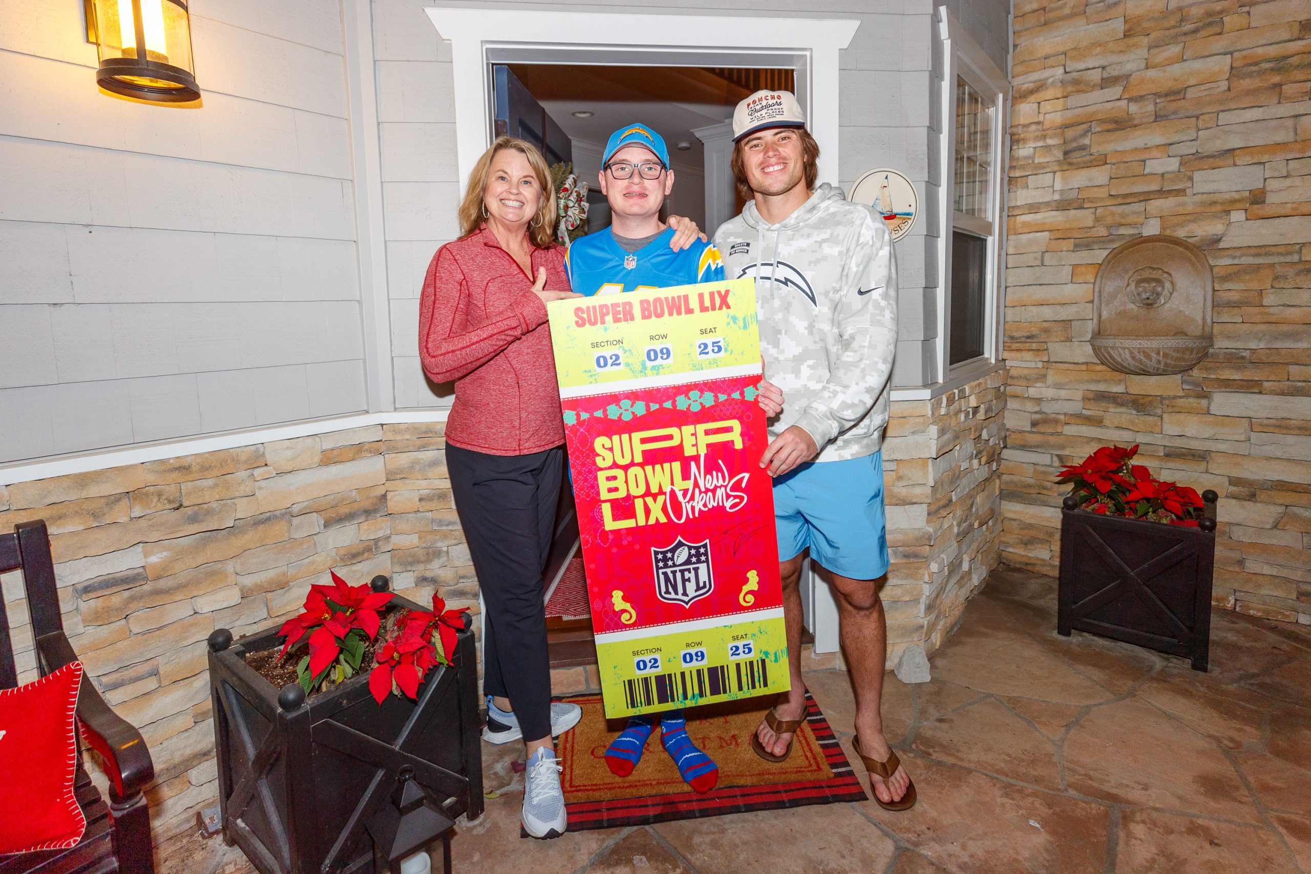 Friend scores Super Bowl trip from Chargers kicker Cameron Dicker