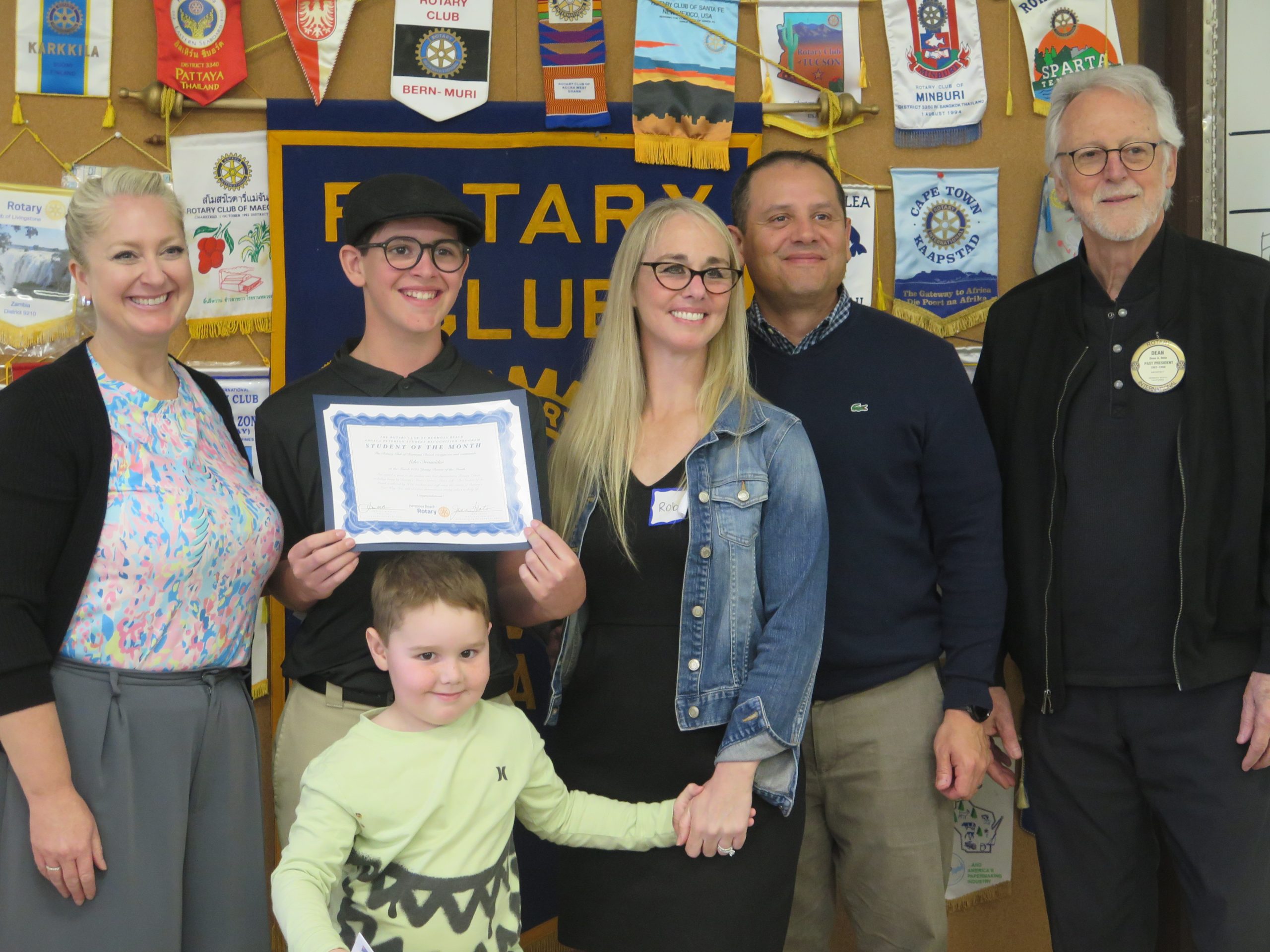 Rotarians’ honor “service above self”