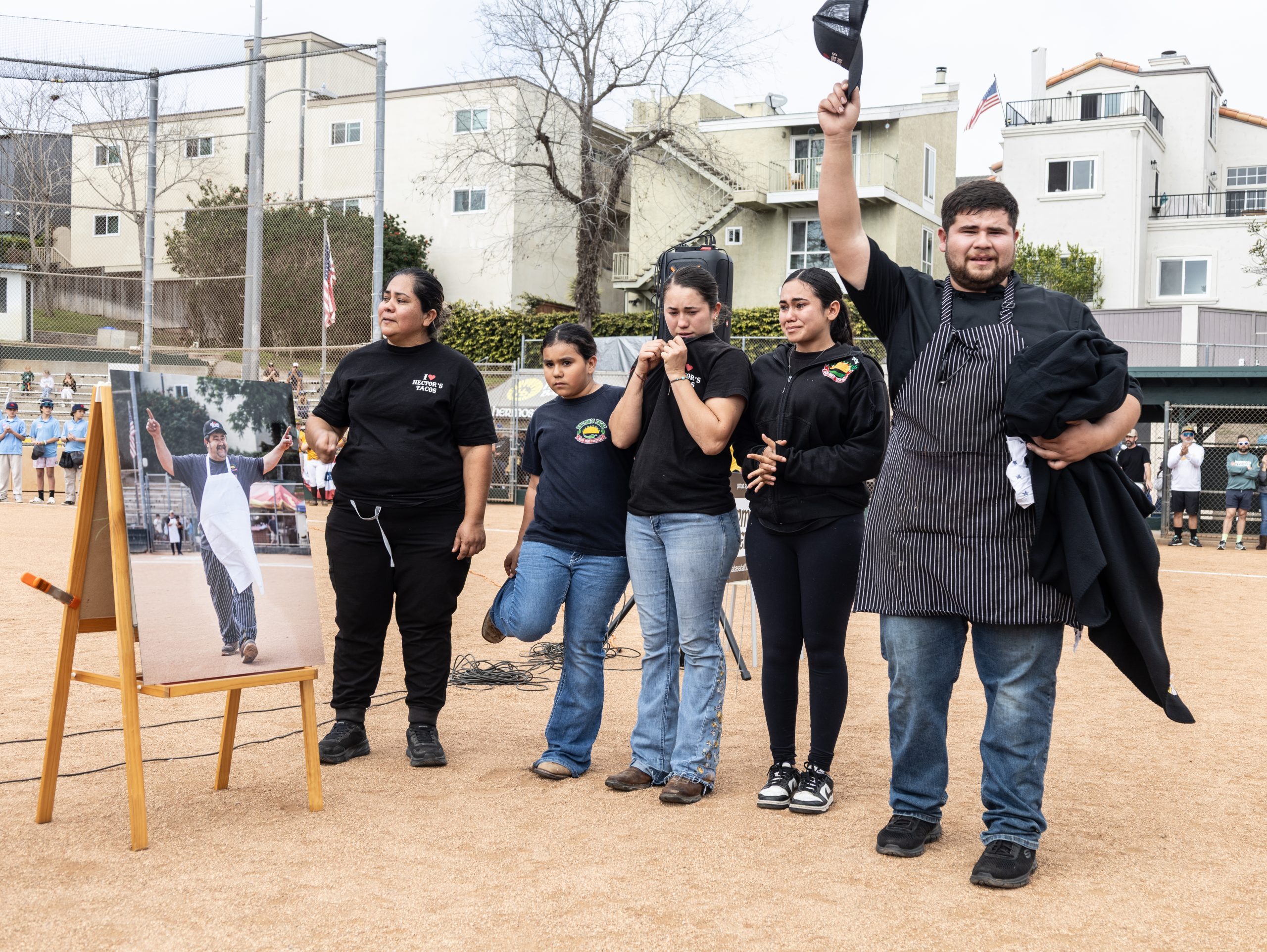 Hector remembered at Hermosa Beach Little League Opening Day