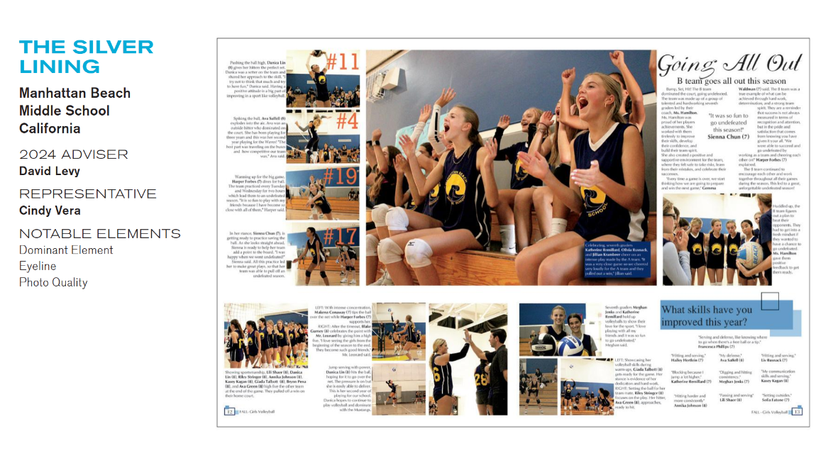 TIME CAPSULE: Manhattan Beach Middle School Tidal Wave yearbook earns national honor