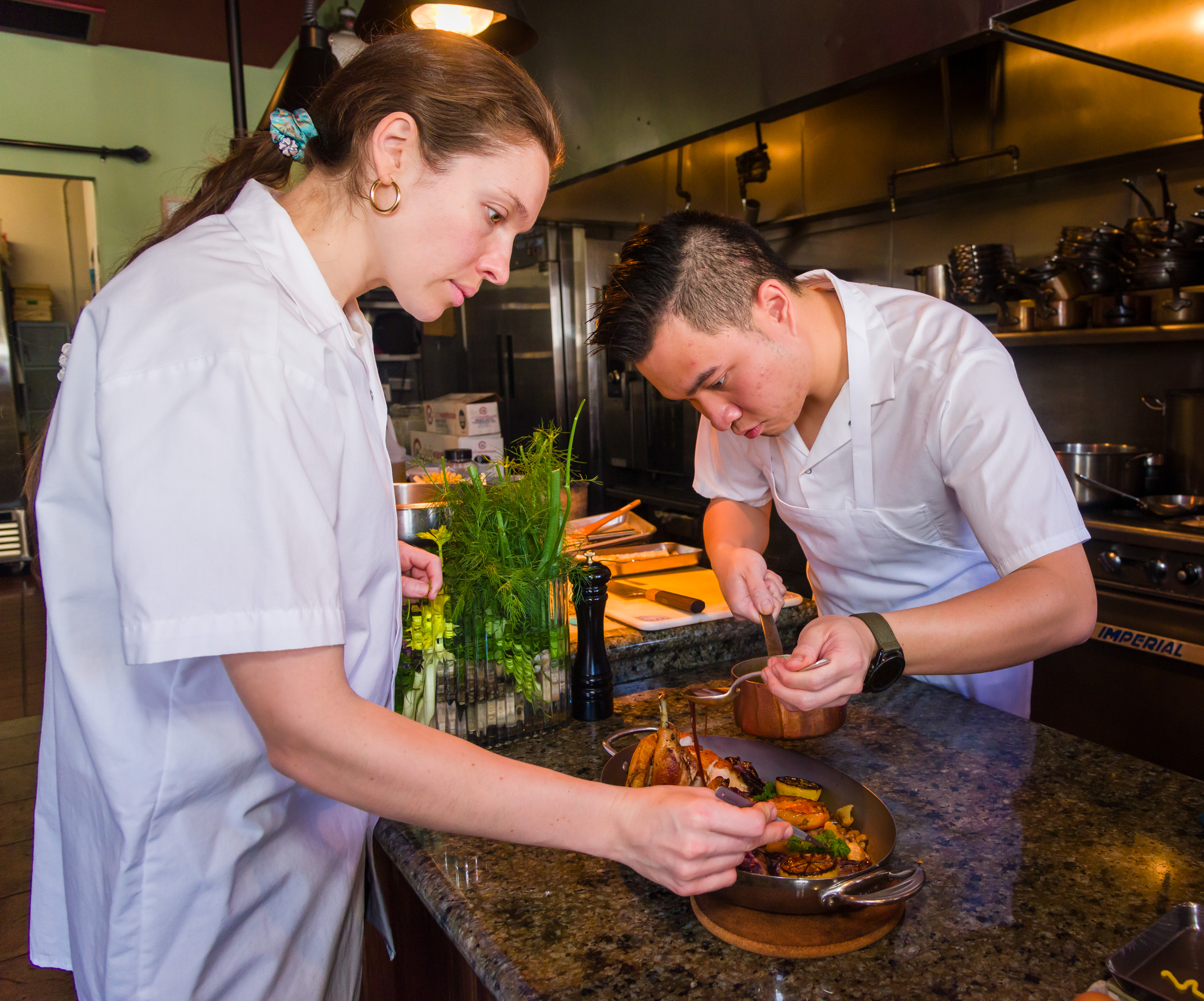 Vin Folk is a Michelin-guide restaurant in Hermosa Beach