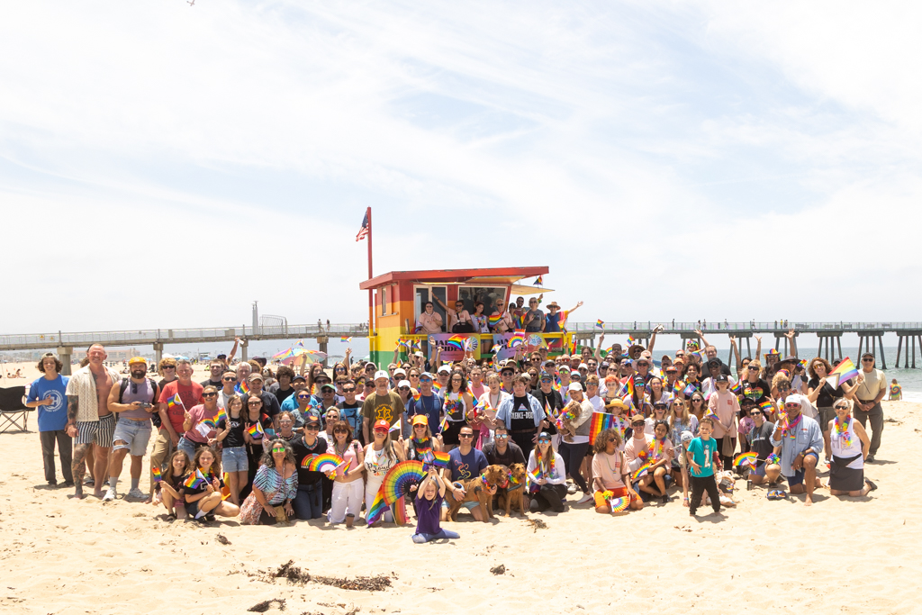 Hermosa celebrates 5th Annual Pride parade and Pride Tower photo