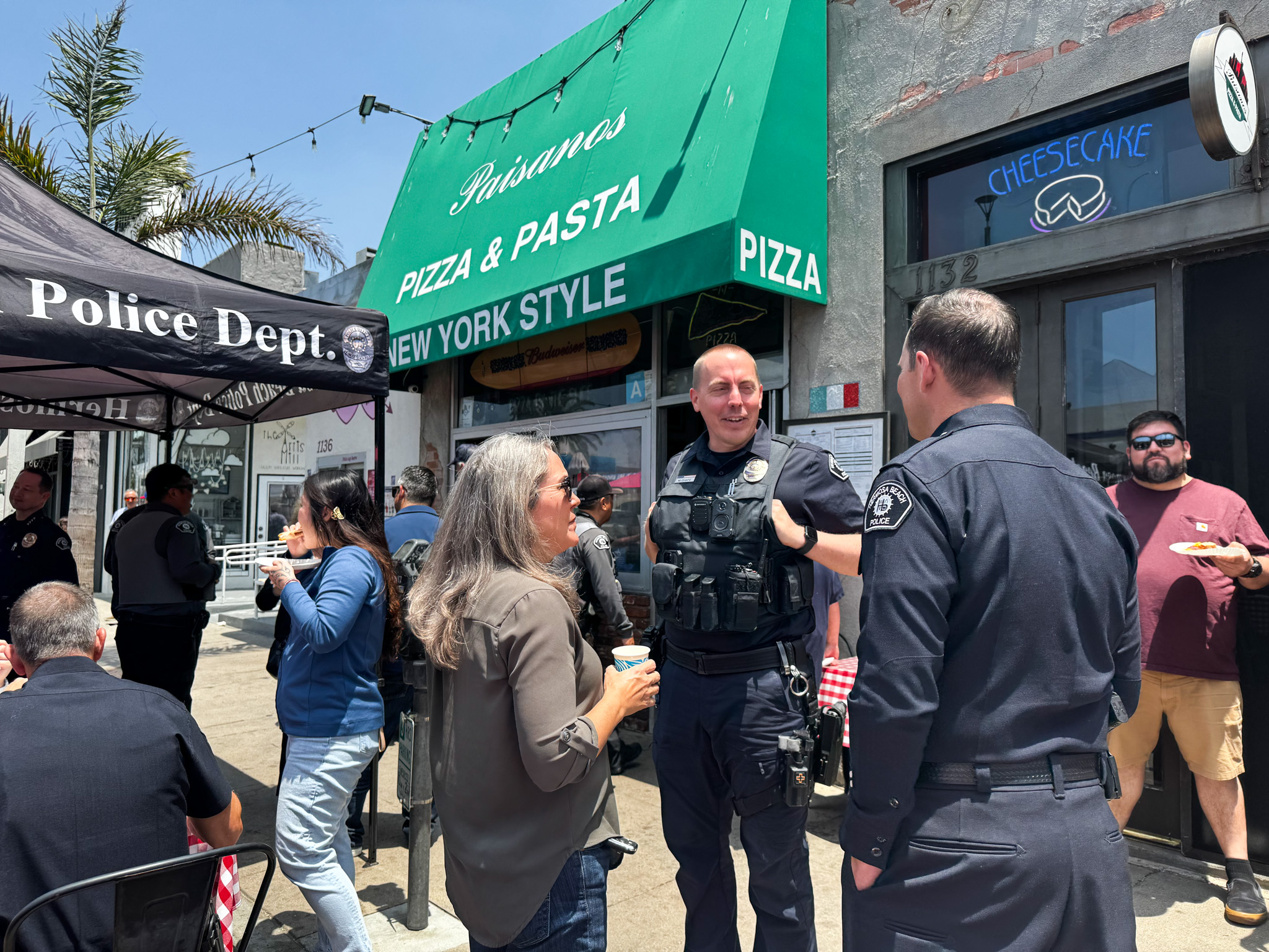Police beat: MBMS bomb threat, mugging on Rosecrans, PCH motorcycle crash, tequila, hermosa homeless change locks