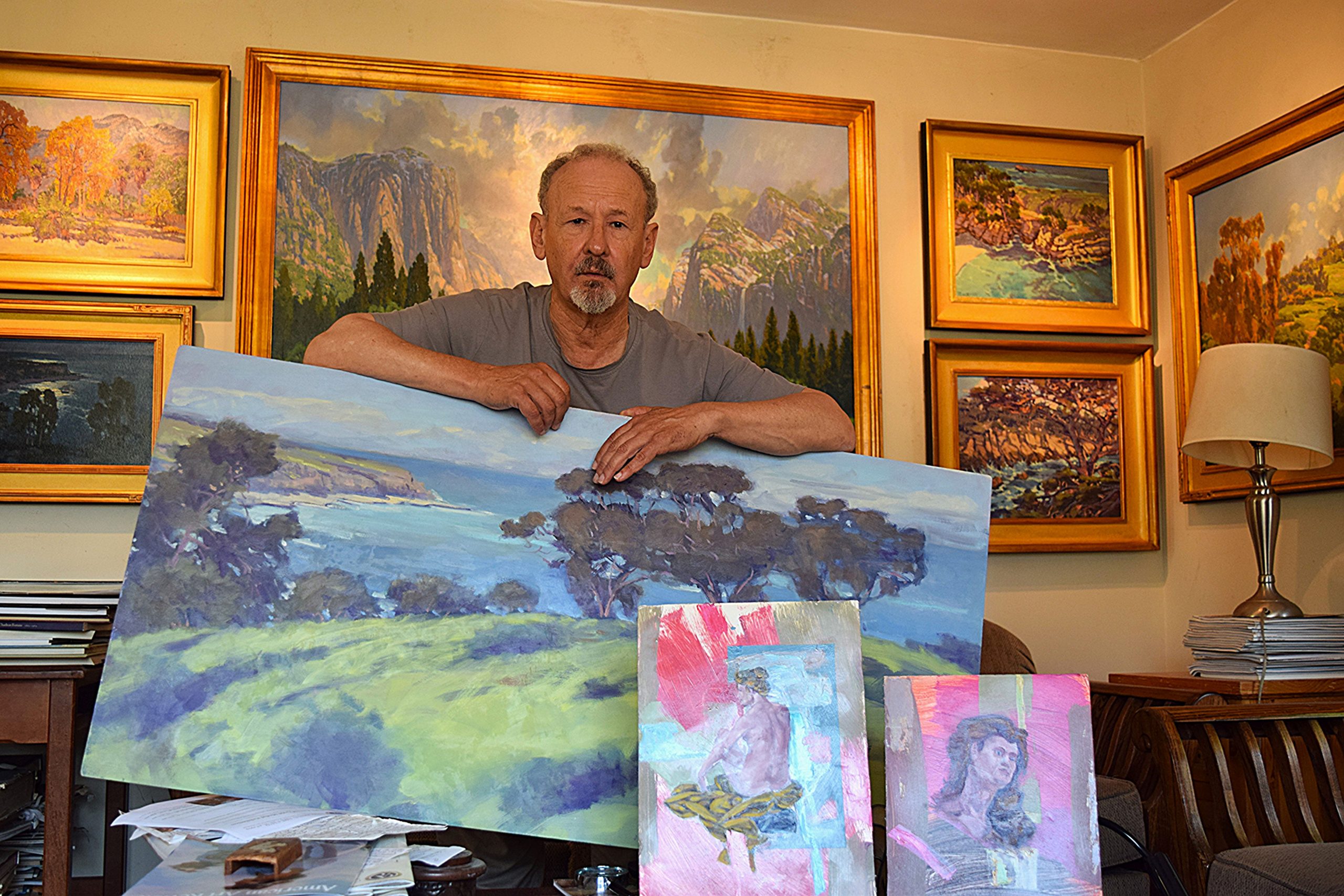 Plein air painter Rodolfo Rivademar and the great outdoors