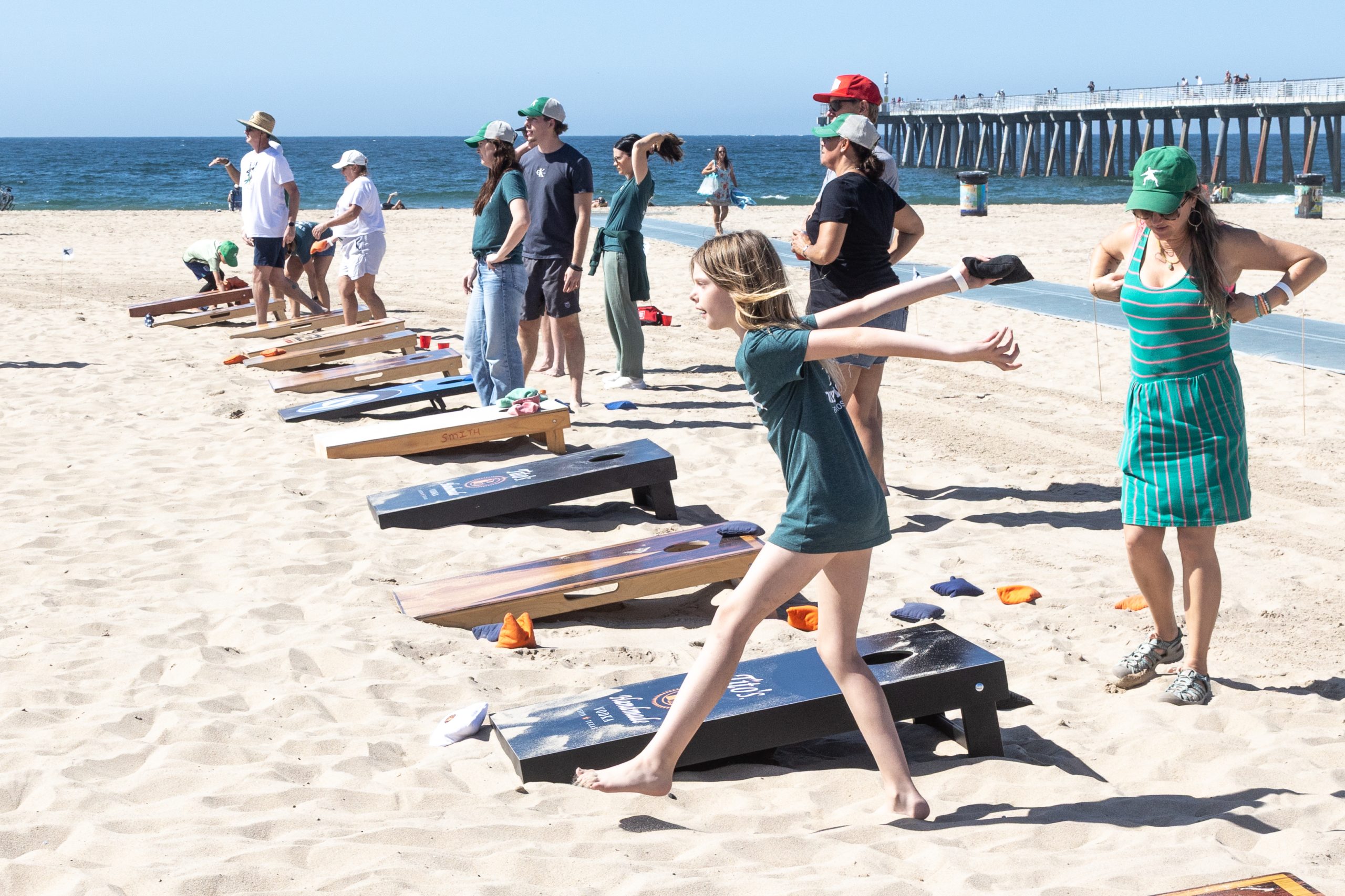 Cornhole games against ALS: Frosty Olympics and axeALS