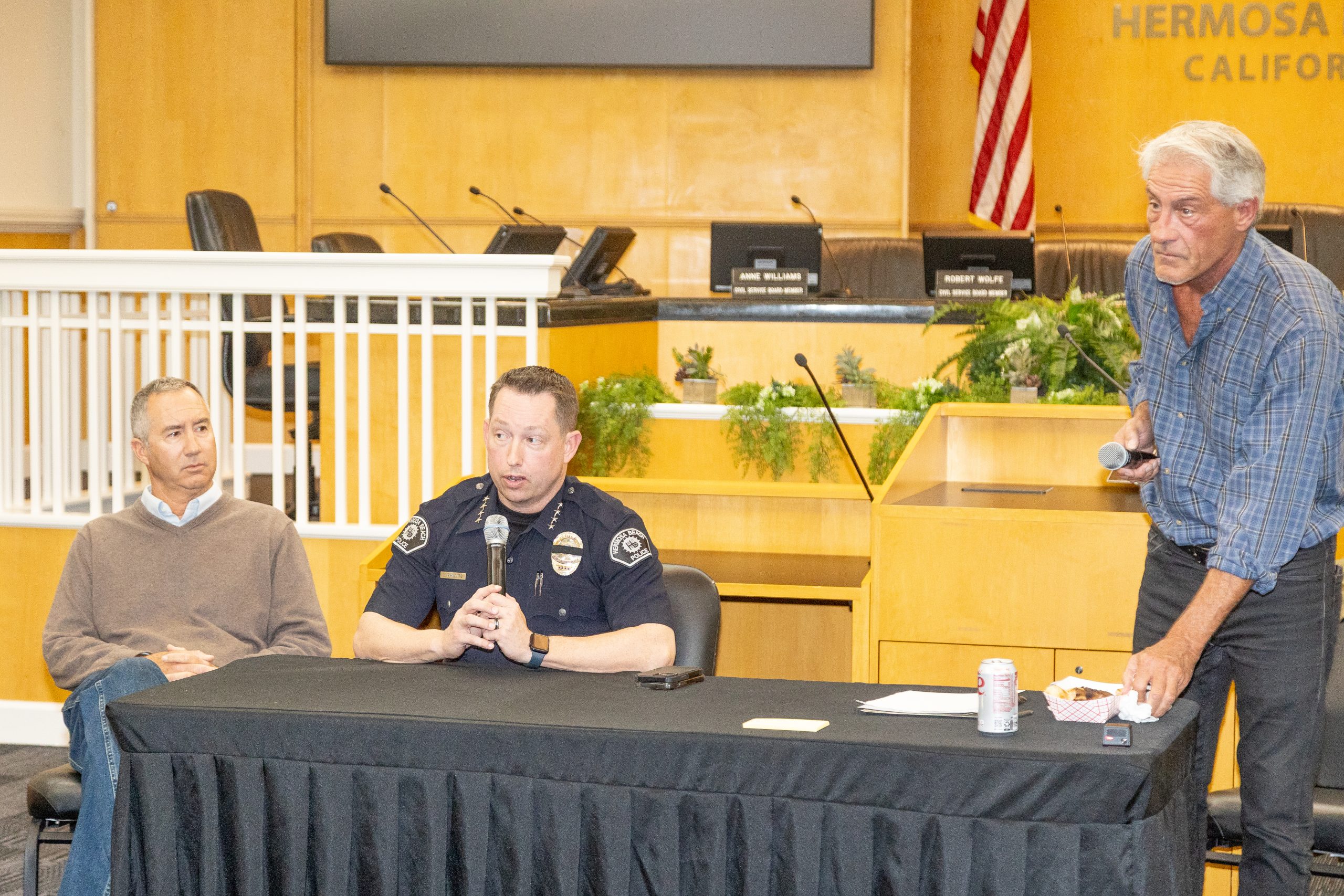 Francois hosts Community Forum, Chief of police speaks