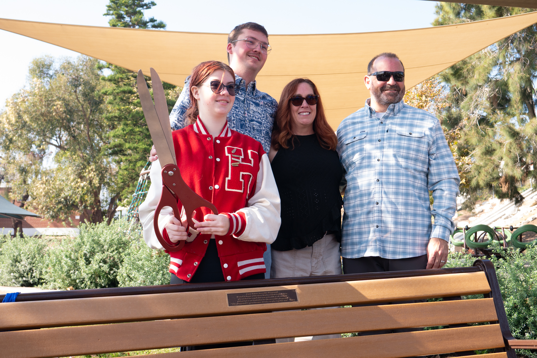 Accessible playground honors late activist Casey Rohrer