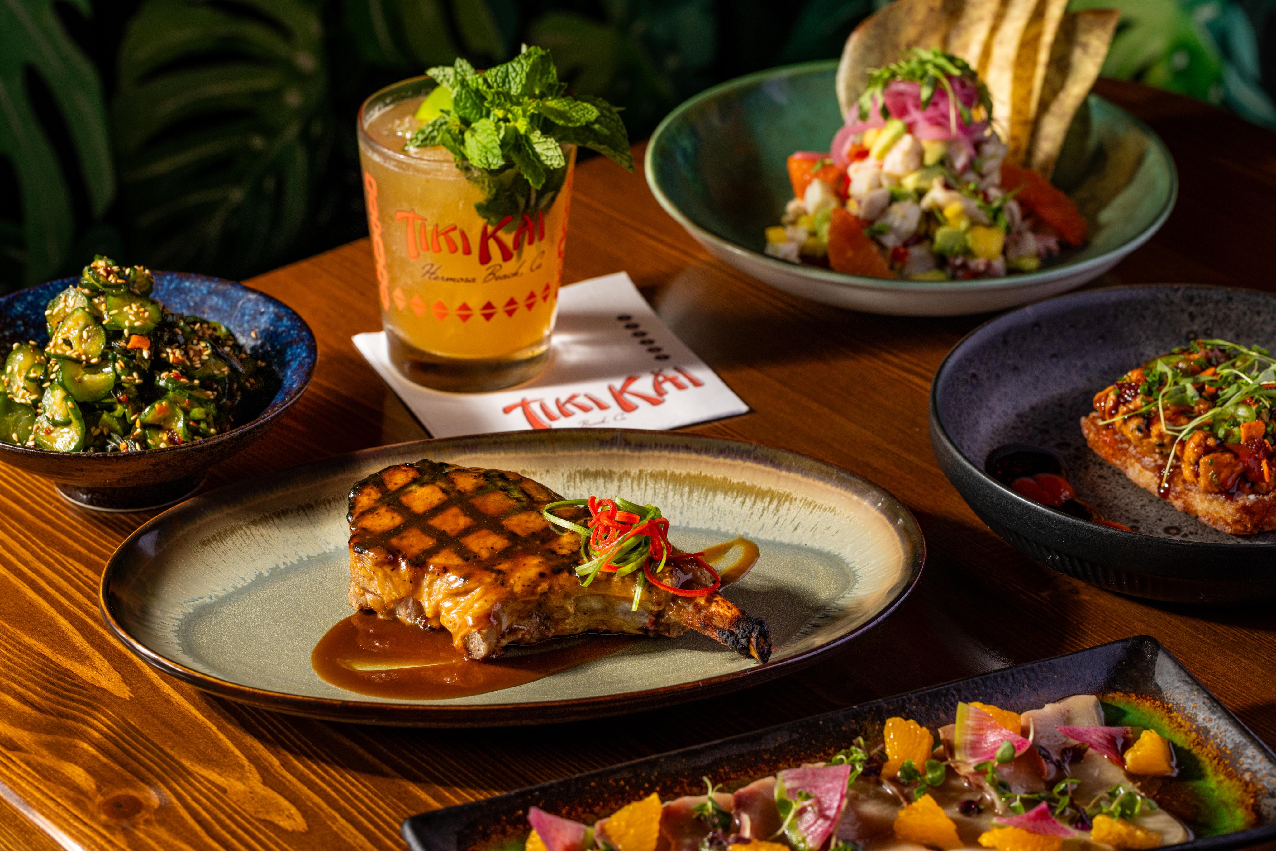 Tiki Kai, Tropical fantasy on the Pier Plaza in Hermosa Beach