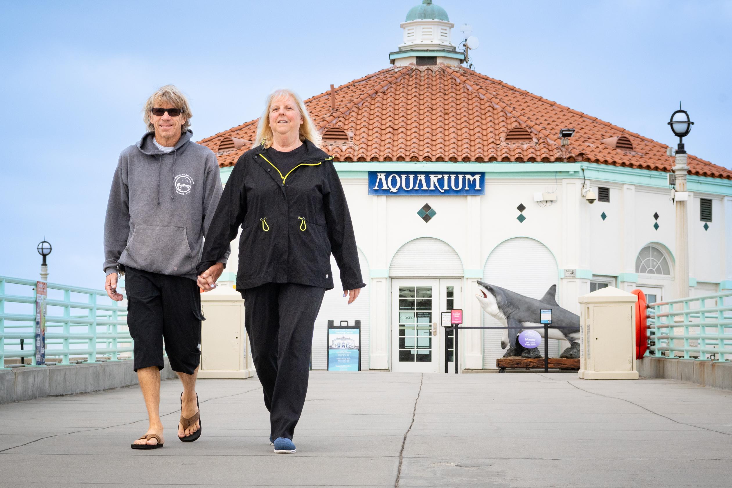 Into the Wild Blue: Eric and Dawn Martin are leaving for Alaska. But their legacy will live on at the Roundhouse Aquarium