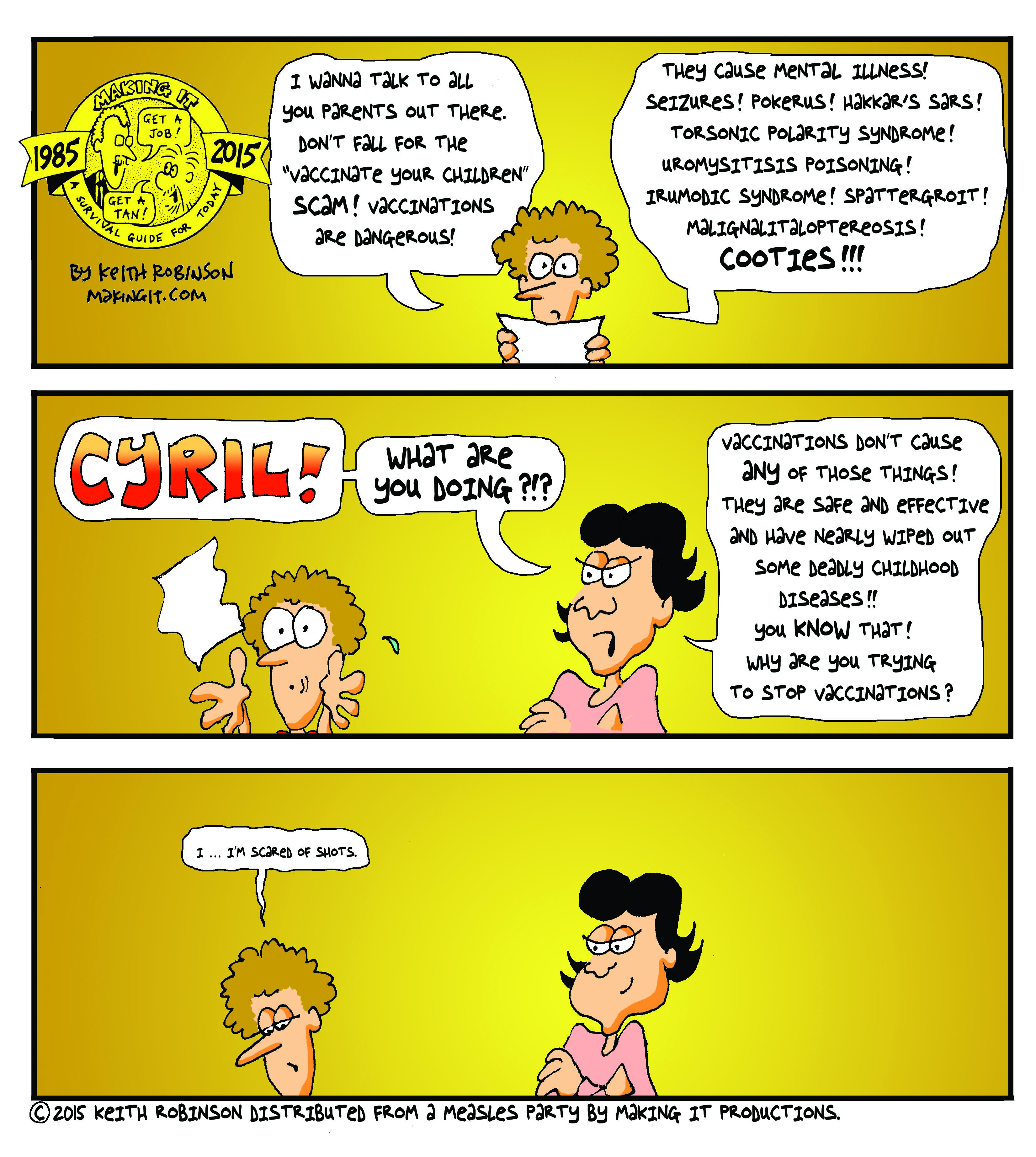 Vaccinations for measles matter