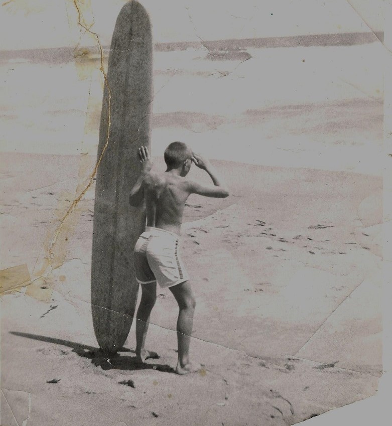 Team surfer: Lonnie Argabright helped lead the ‘80s resurgence in longboarding, which continues through to today