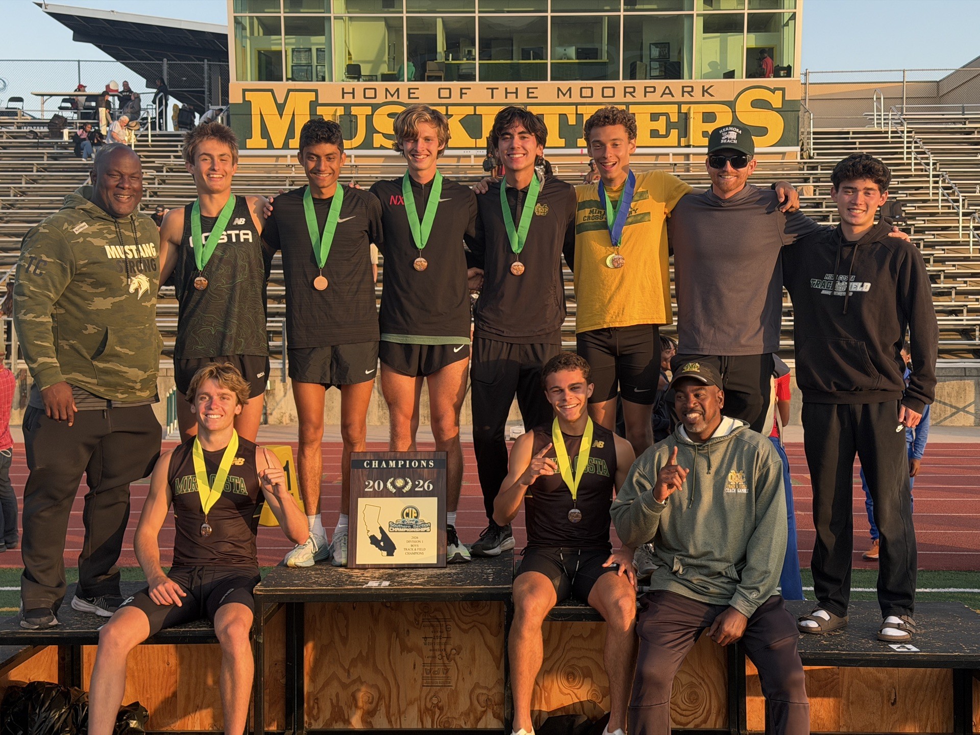 Mira Costa Boys track team claims first-ever CIF crown