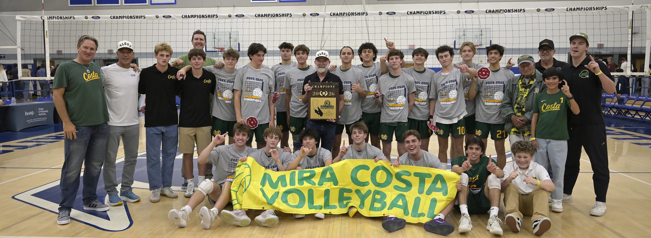 Mira Costa Boys Volleyball claims CIF South Section title