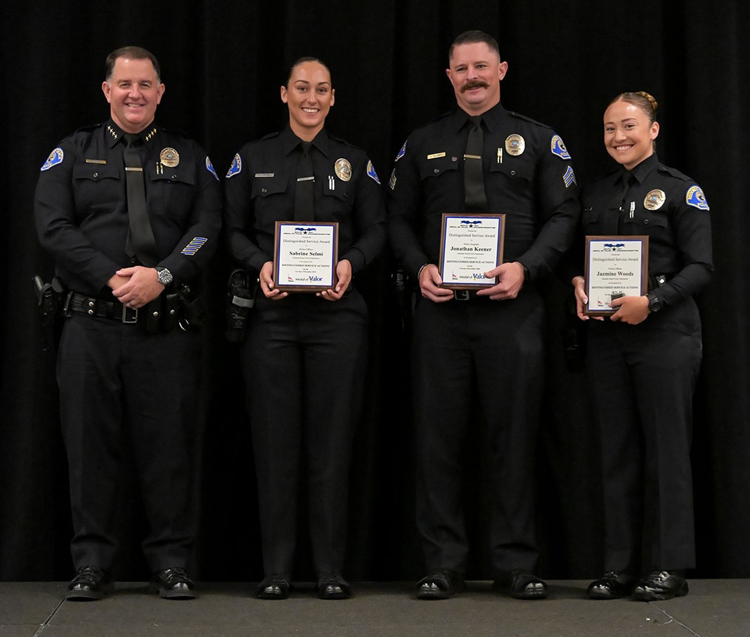 Redondo, Hermosa police recognized at South Bay Medal of Valor luncheon